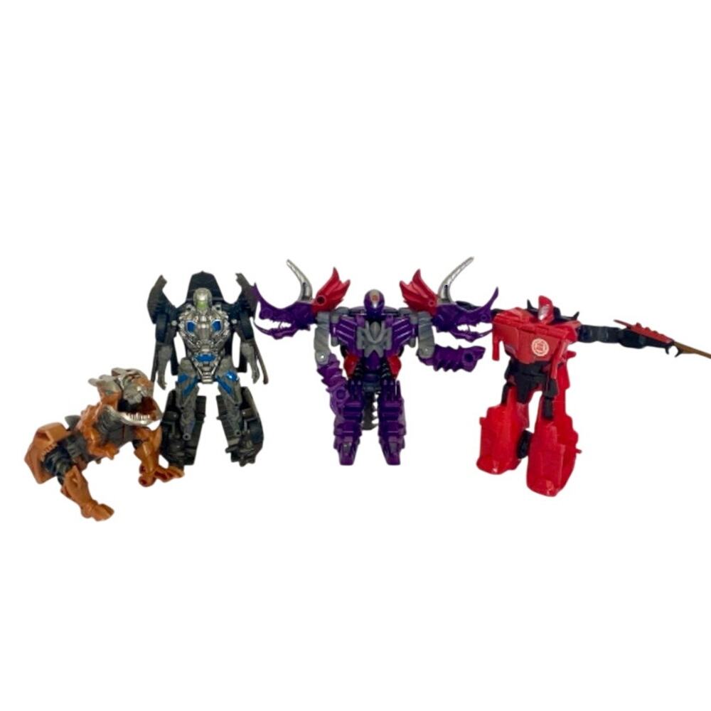 Lot of Transformers Action Figures